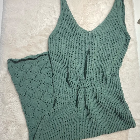 Strappy Chenille Dress / beach cover up - Picture 4 of 4